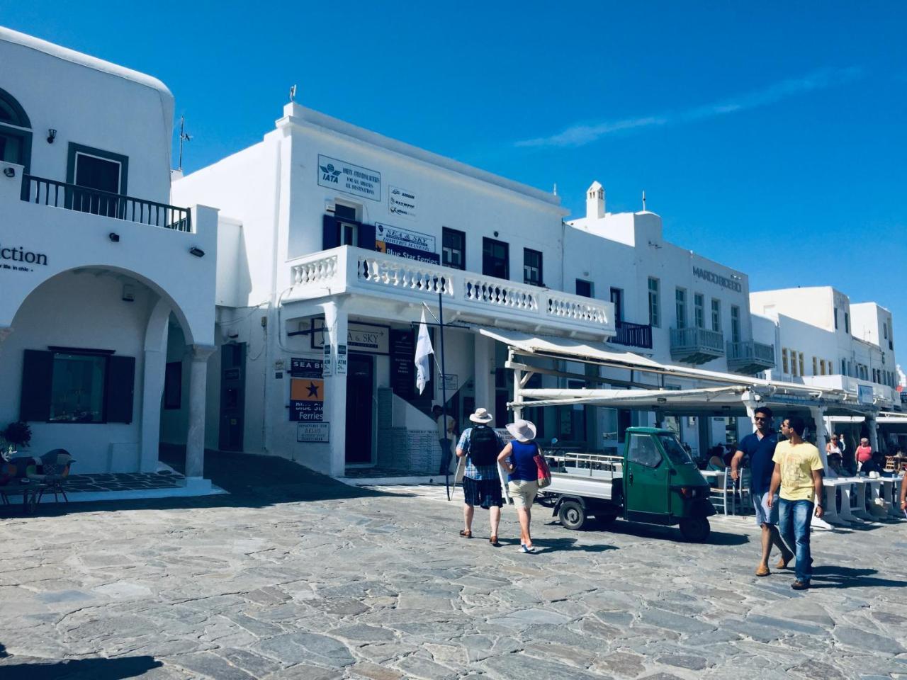 Mykonos Old Harbor Front Suite With Balcony Mykonos Town Exterior photo